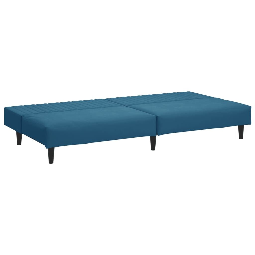 2 Piece Sofa Set Blue Velvet Price