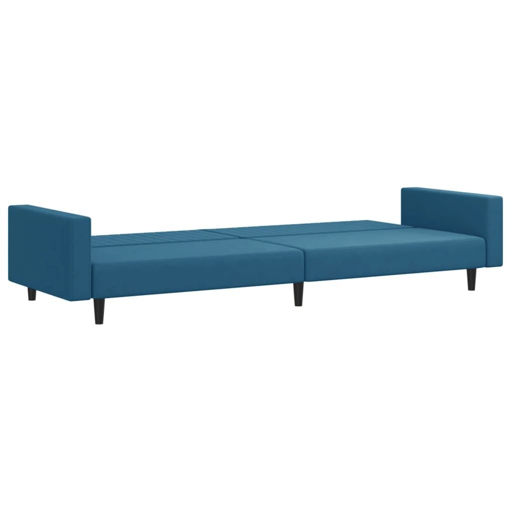 2 Piece Sofa Set Blue Velvet Price