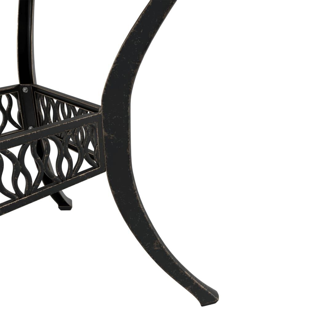 3 Piece Bistro Set Bronze Cast Aluminium Price