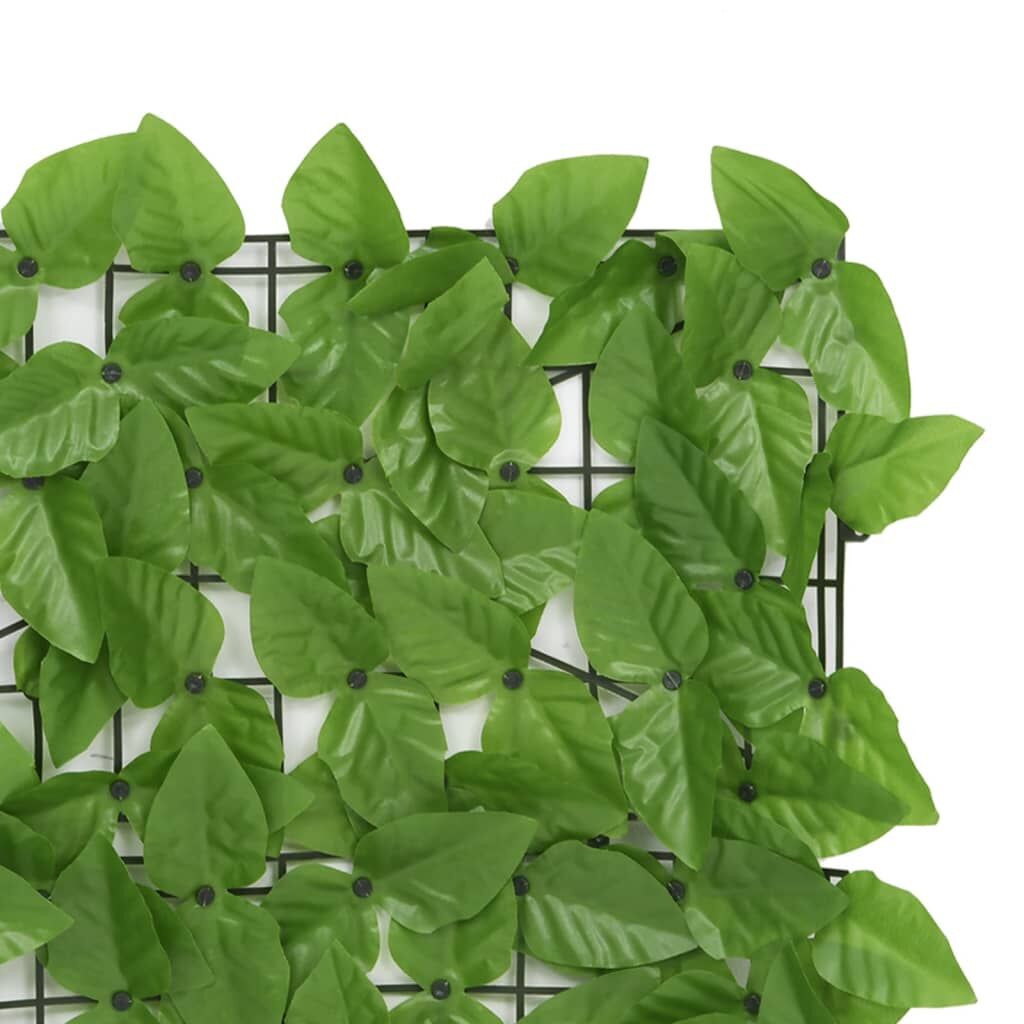 Balcony Privacy Screen with Green Leaves 600x75 cm Price