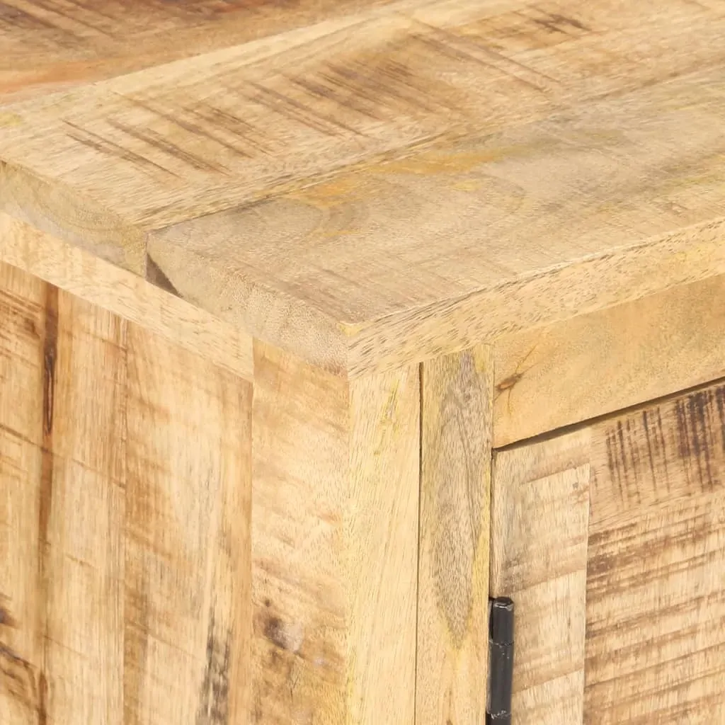 Sideboard 120x30x76 cm Rough Mango Wood Price
