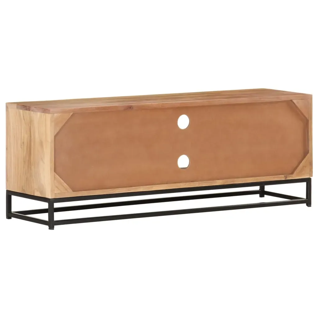 TV Cabinet 110x30x40 cm Solid Acacia Wood Price