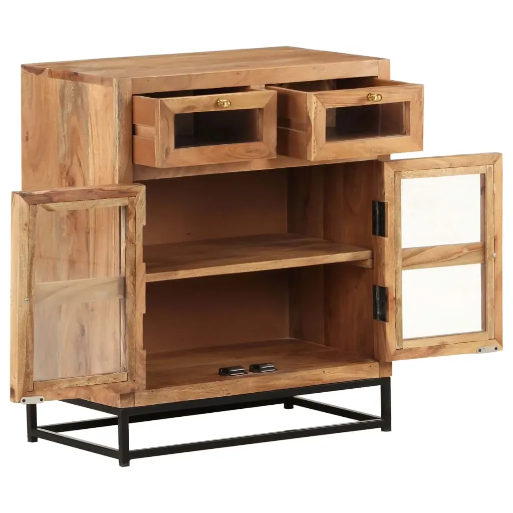 Sideboard 60x35x70 cm Solid Acacia Wood Price