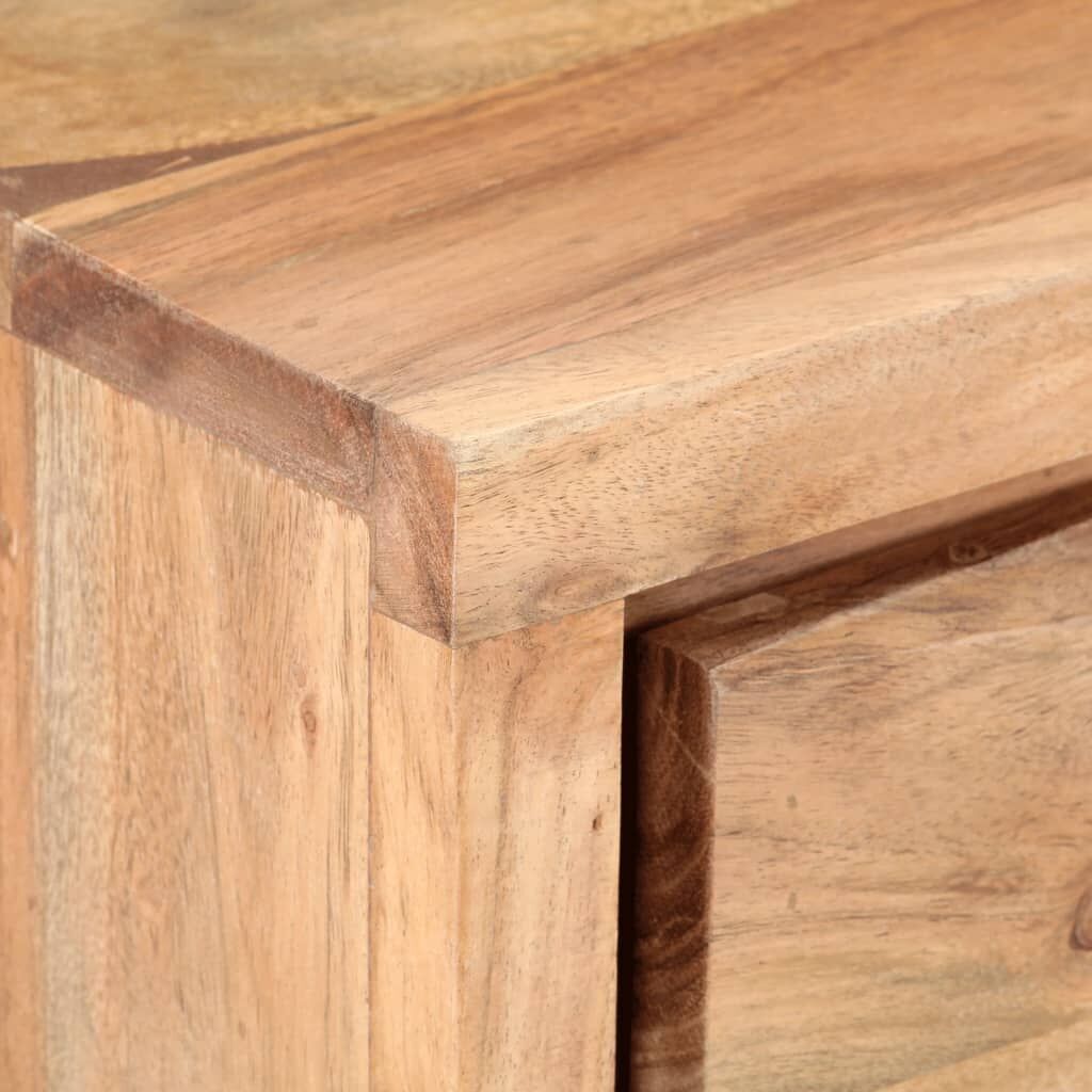 Console Table 100x35x76 cm Solid Acacia Wood with Live Edges Price