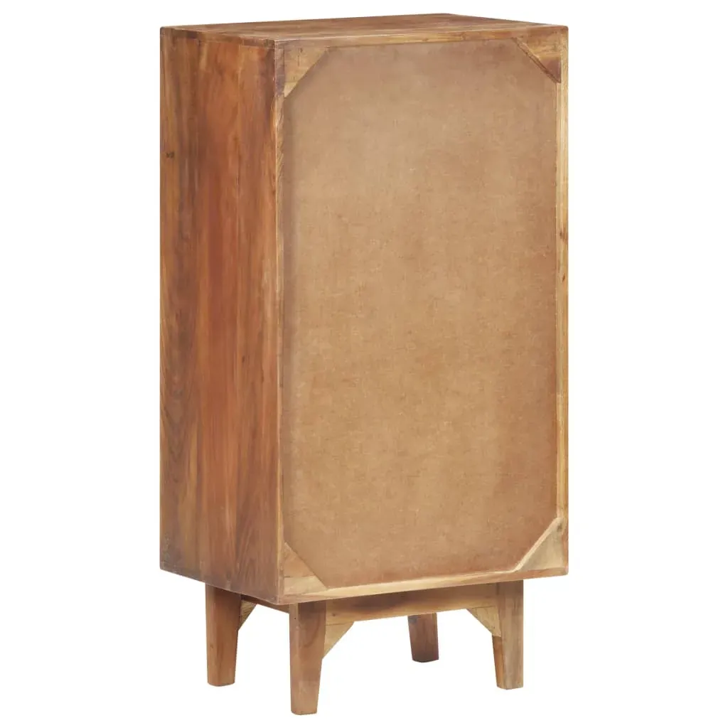 Chest of Drawers 43.5x35x90 cm Solid Acacia Wood Price