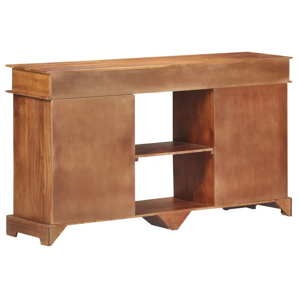 Sideboard 135x35x75 cm Solid Acacia Wood Price