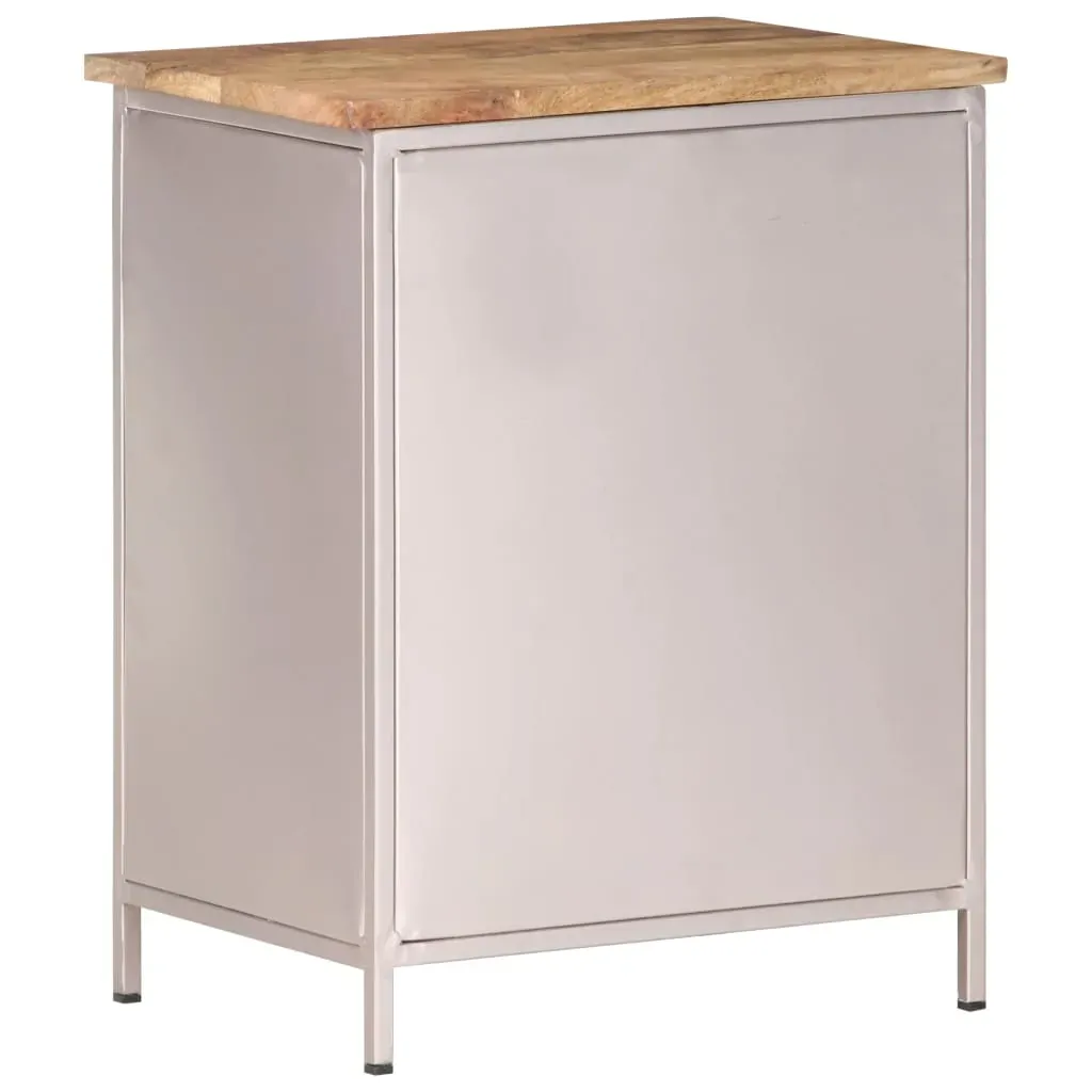 Bedside Cabinet 40x30x50 cm Rough Mango Wood Price