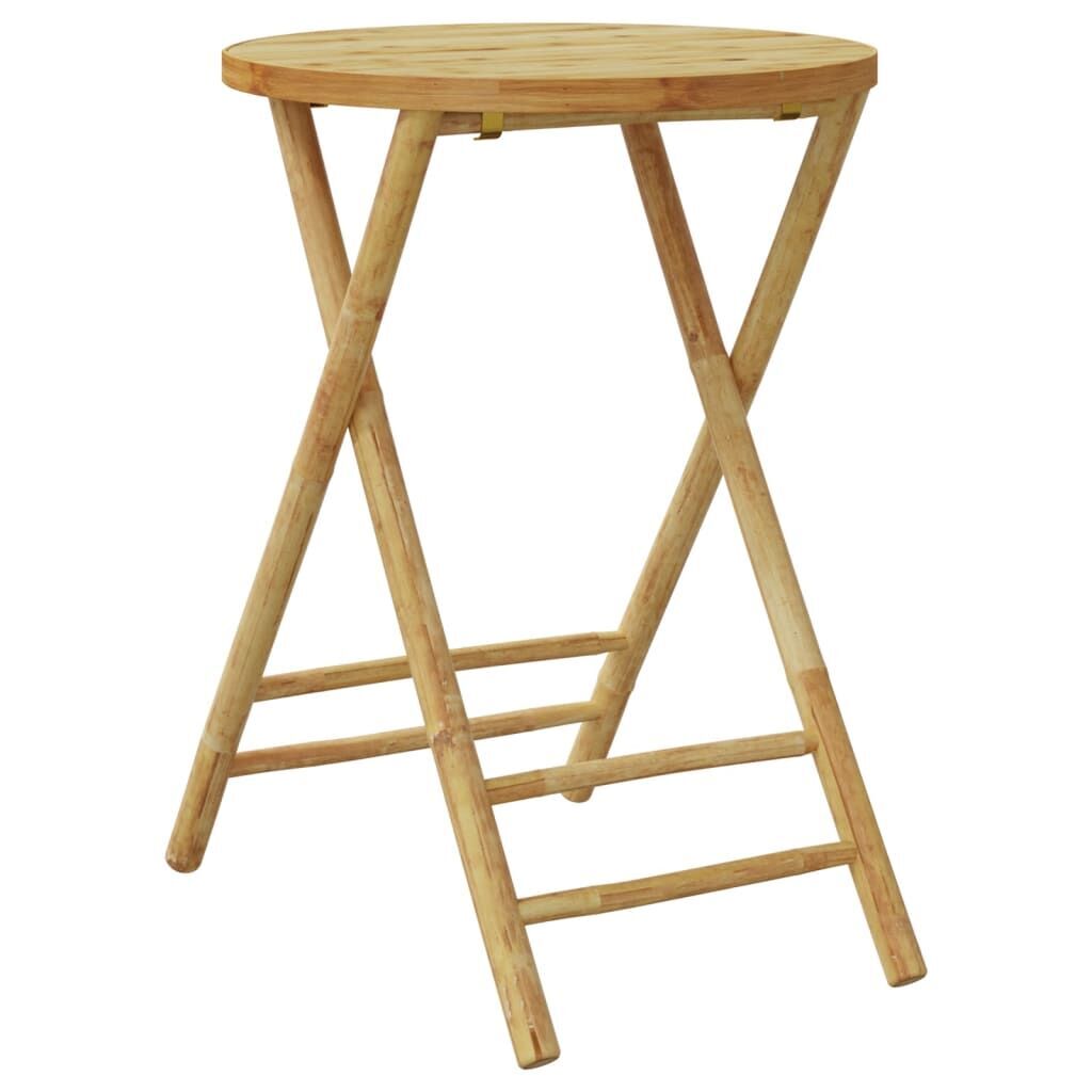 3 Piece Bistro Set Bamboo Price