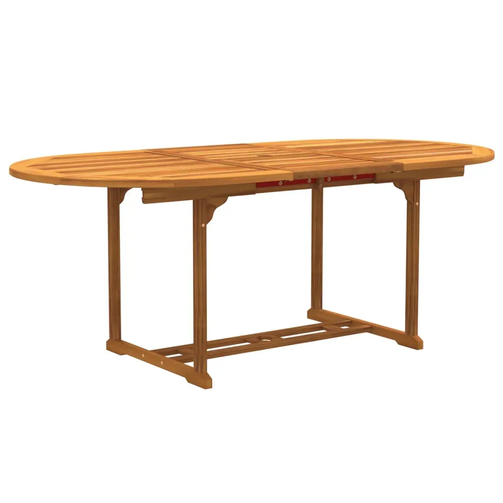 5 Piece Garden Dining Set Solid Wood Acacia and Textilene Price