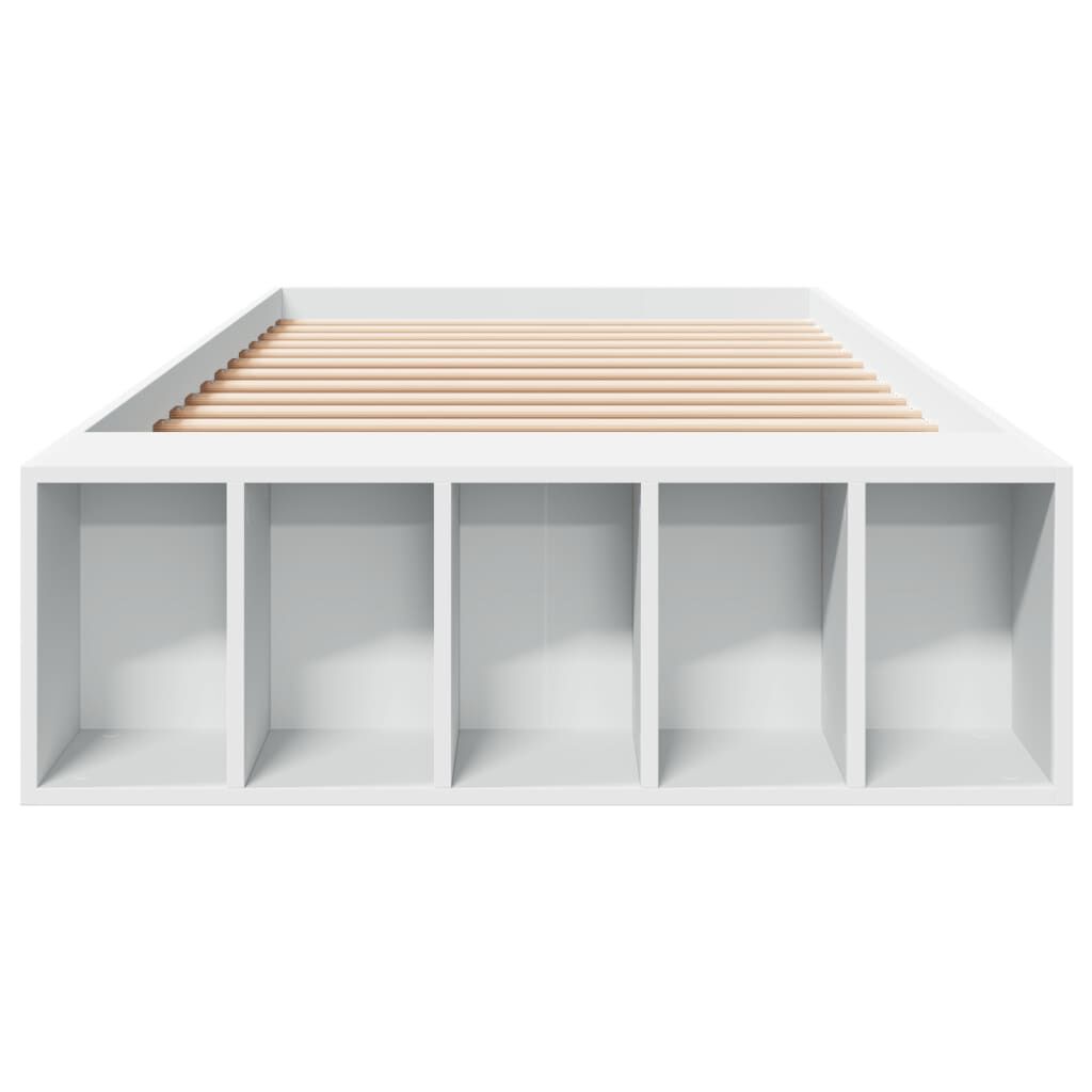 Bed Frame without Mattress White 90x190 cm Price