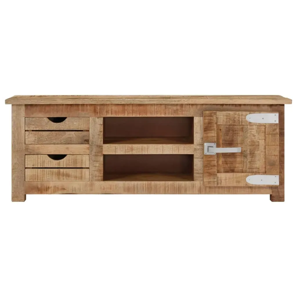 TV Cabinet 110x30x40 cm Rough Mango Wood Price