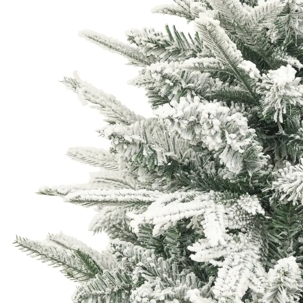 Artificial Christmas Tree with Flocked Snow Green 120 cm PVC&PE Price