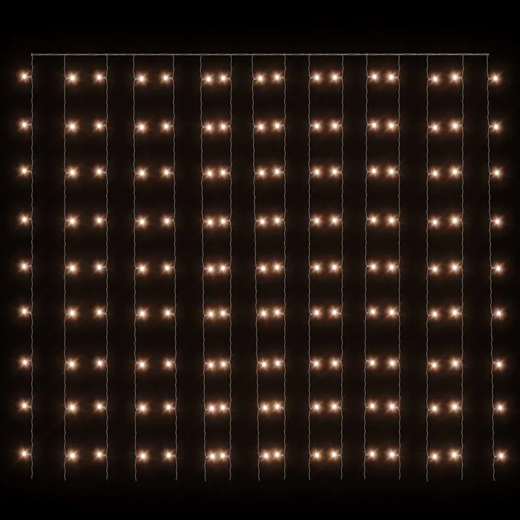 LED Curtain Fairy Lights 3x3m 300 LED Warm White 8 Function Price