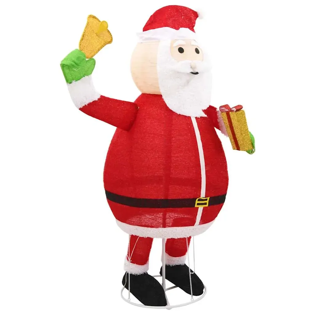 Decorative Christmas Santa Claus Figure LED Luxury Fabric 180 cm Price