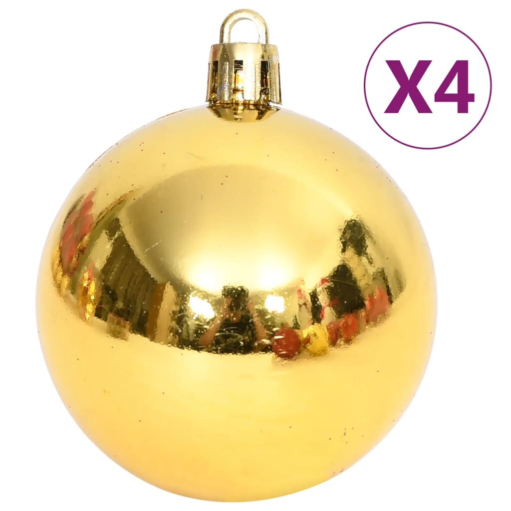108 Piece Christmas Bauble Set Gold and Red Price