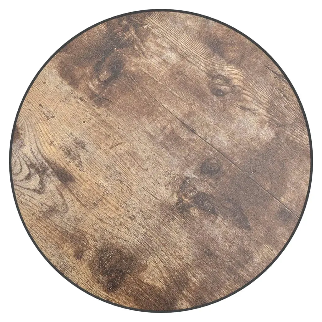 Tea Table Black and Yellow Ø35 cm MDF Price