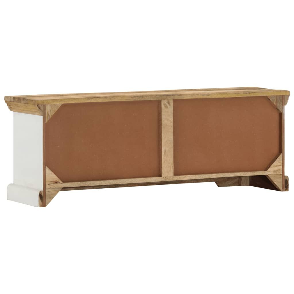 TV Cabinet 110x30x40 cm Solid Wood Mango Price
