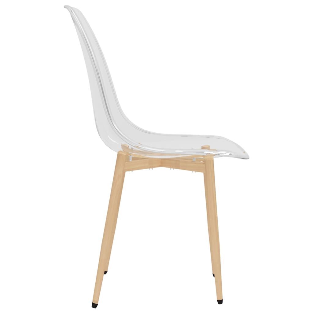 Dining Chairs 4 pcs Transparent PET Price