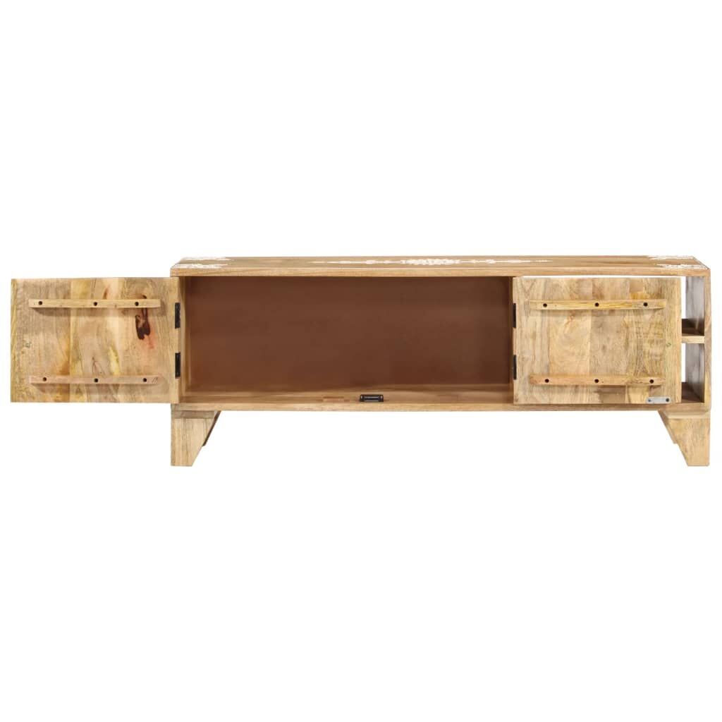 TV Cabinet 110x30x40 cm Solid Wood Mango Price