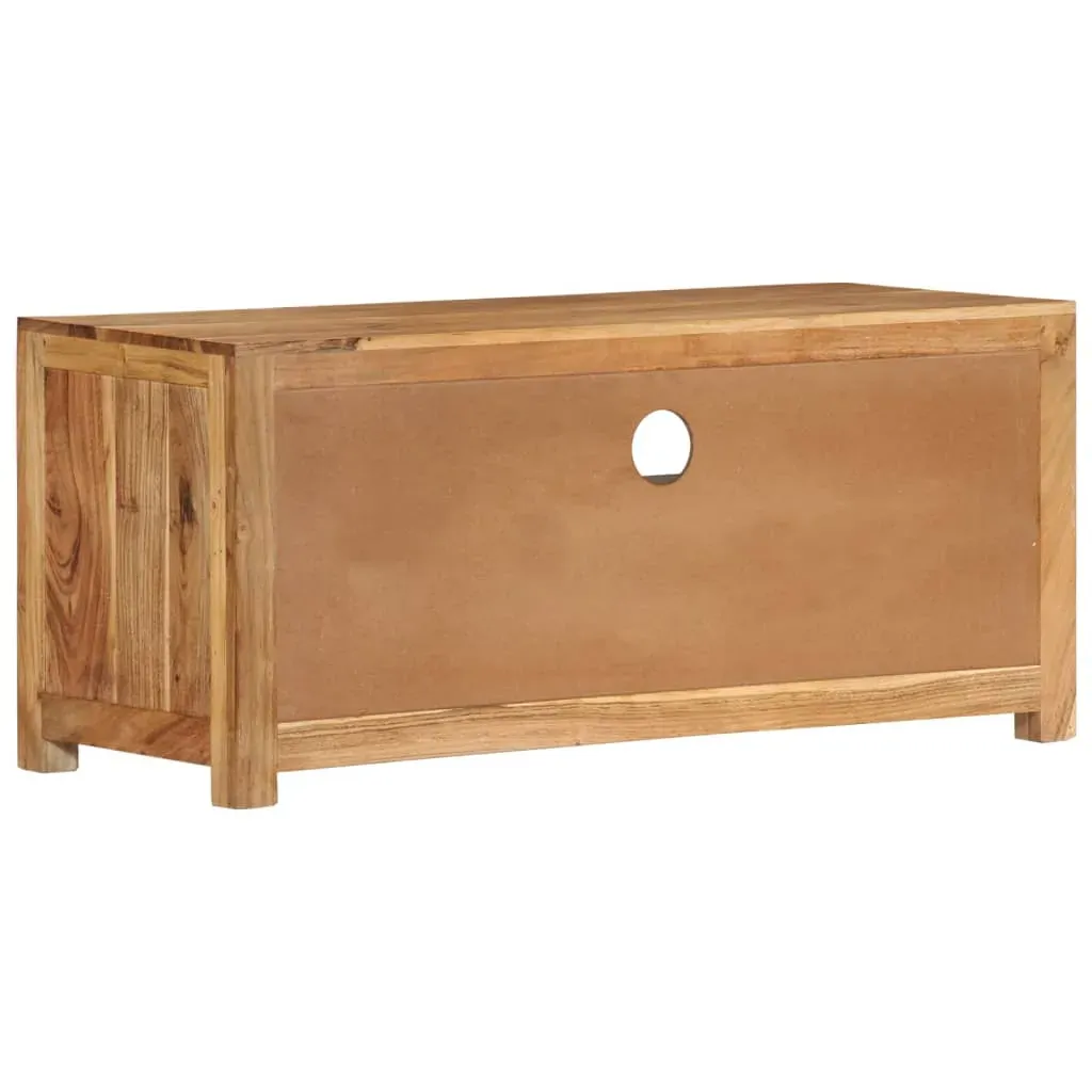 TV Cabinet 88x35x40 cm Solid Wood Acacia Price