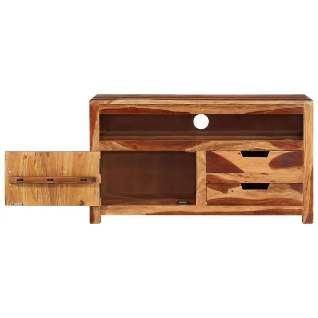 TV Cabinet 90x34.5x50 cm Solid Wood Acacia Price