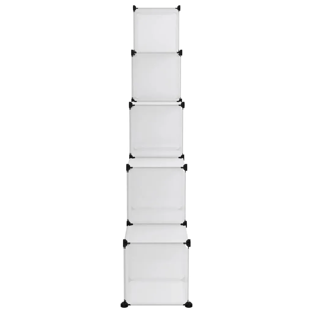 Storage Cube Organiser with 15 Cubes Transparent PP Price