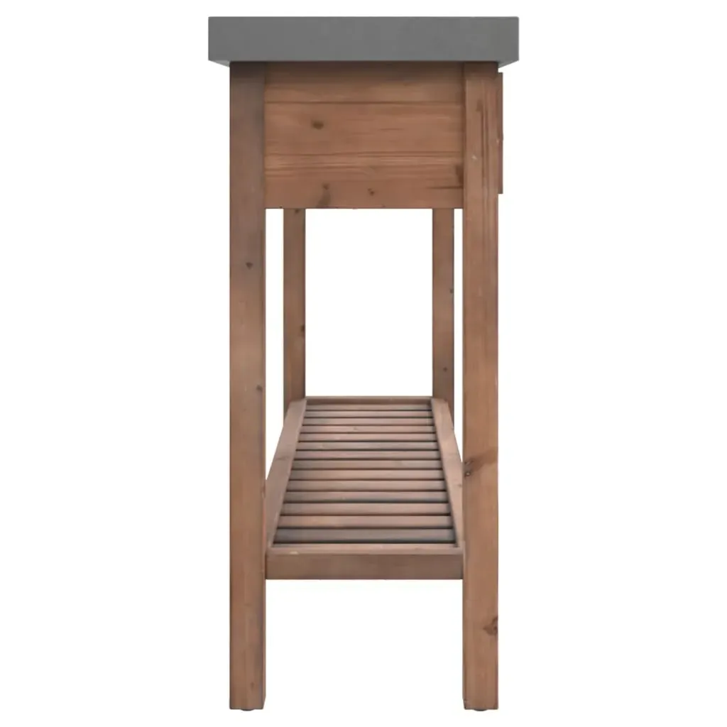 Console Table 110x35x80 cm Solid Wood Fir Price