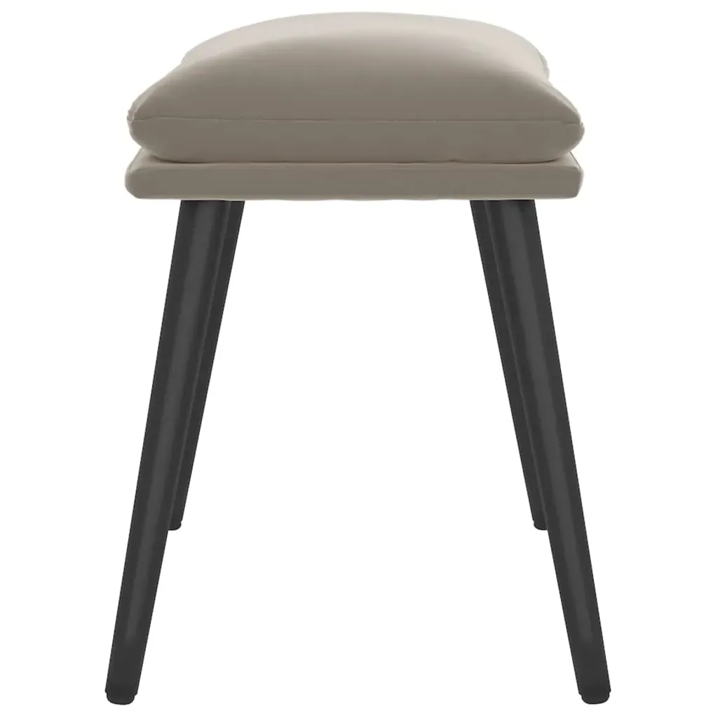 Footstool Light Grey 45x29.5x35 cm Velvet Price