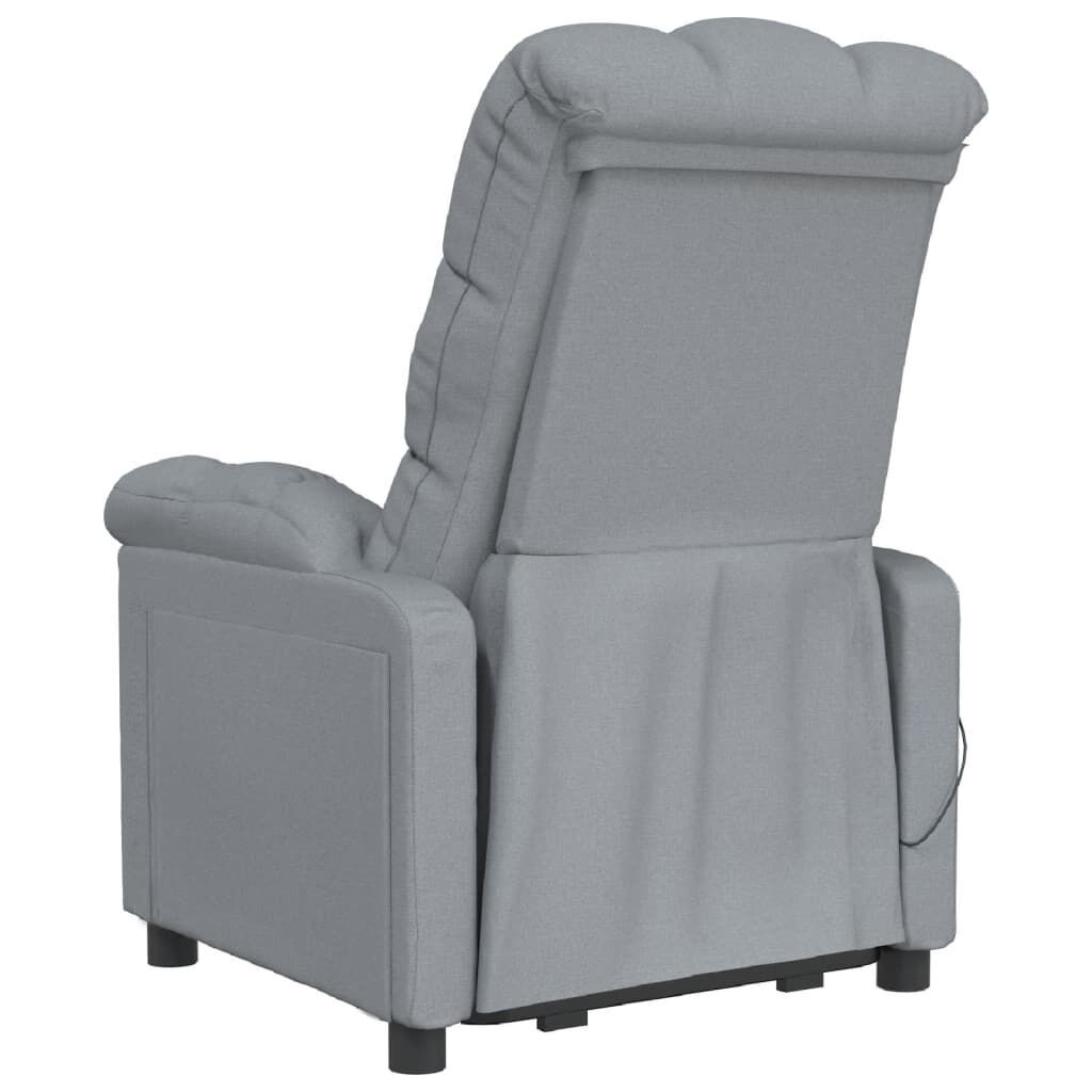 Massage Chair Light Grey Fabric Price