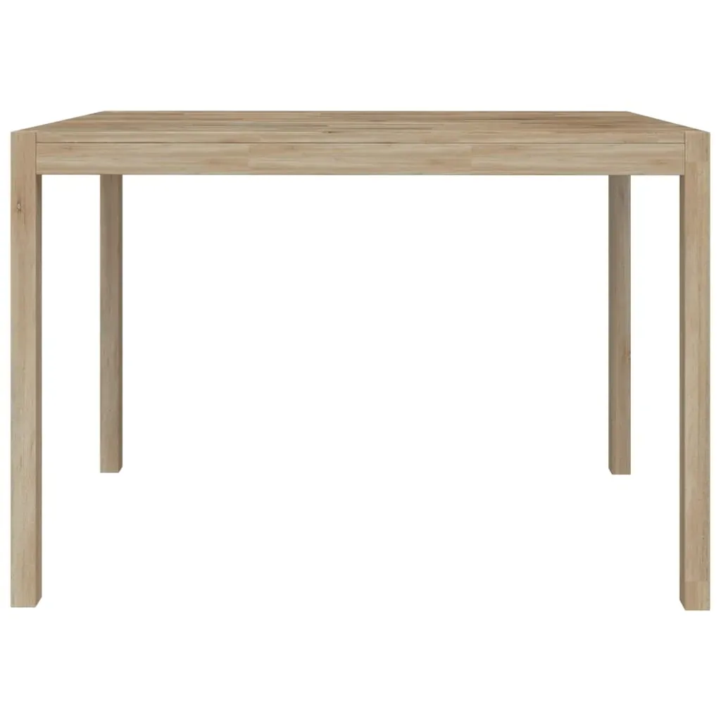 Dining Table 110x70x75 cm Solid Wood Acacia Price