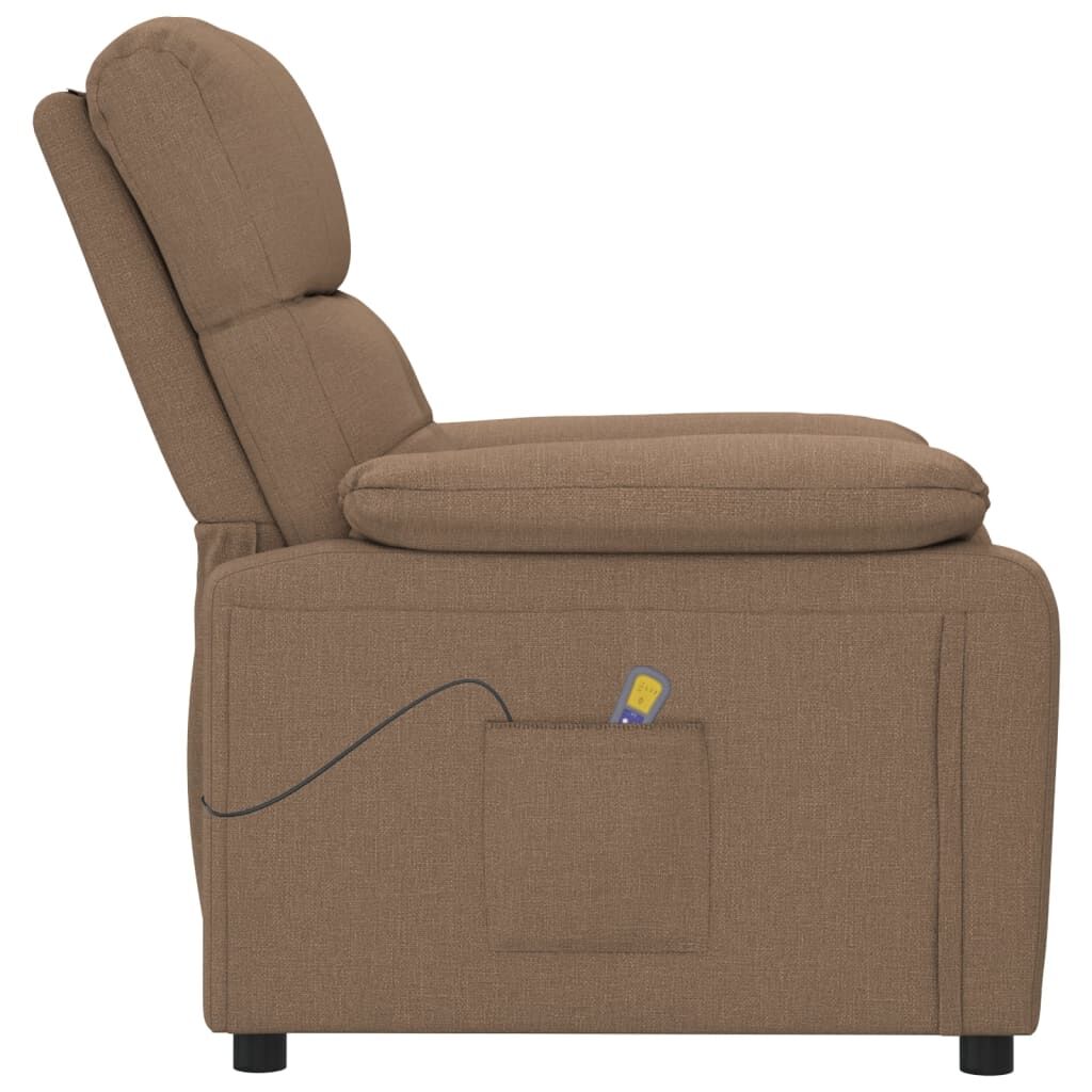 Massage Chair Brown Fabric Price
