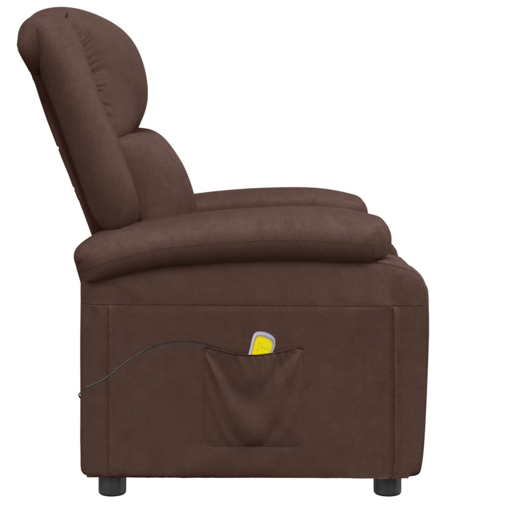Massage Chair Brown Faux Leather Price