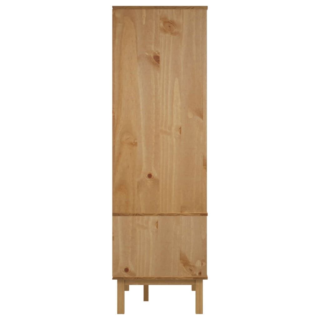 Wardrobe OTTA 76.5x53x172 cm Solid Wood Pine Price