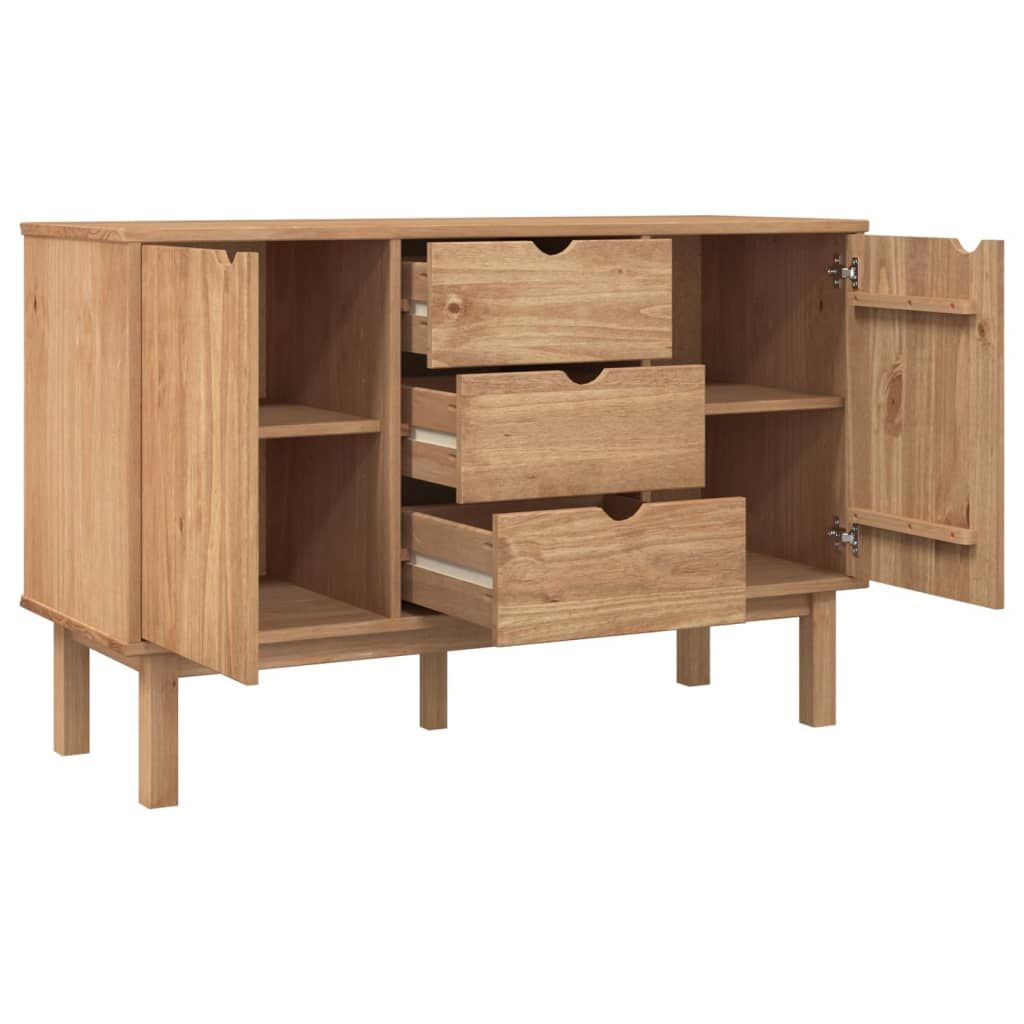 Sideboard OTTA 113.5x43x73 cm Solid Wood Pine Price