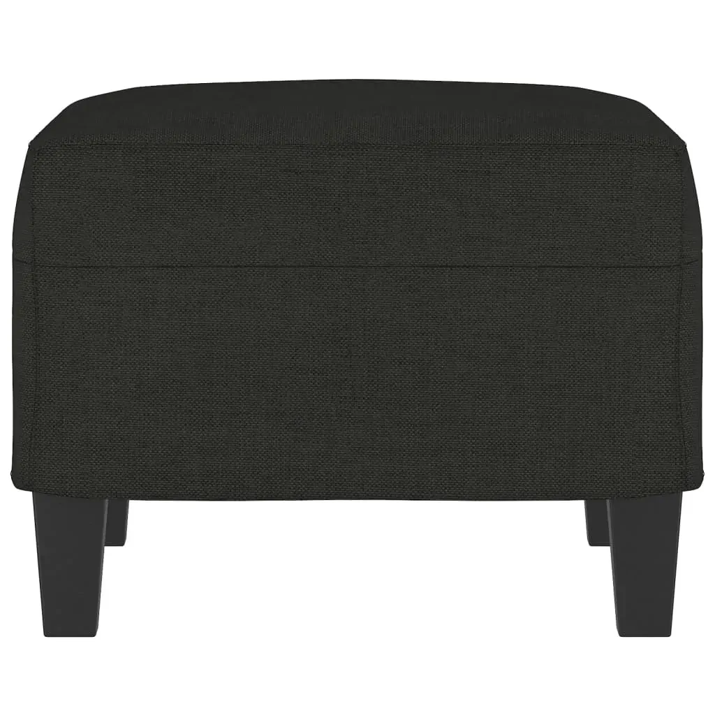 Footstool Black 60x50x41 cm Fabric Price