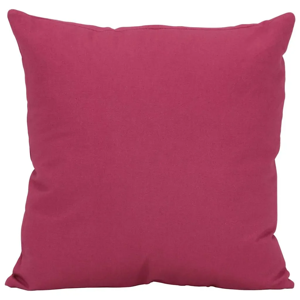 7 Piece Throw Pillow Set Pink Fabric Price