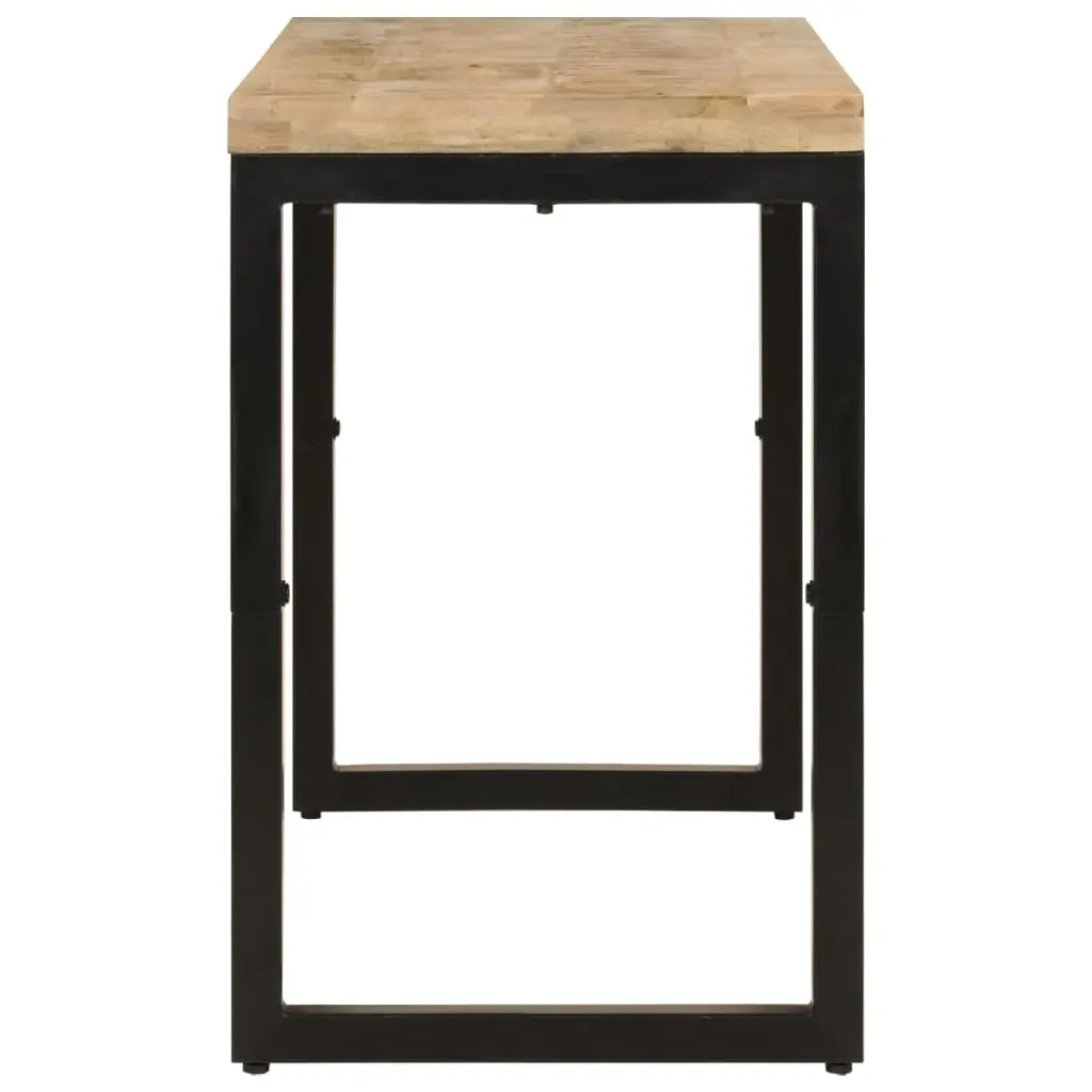 Dining Table 110x50x76 cm Solid Wood Mango Price