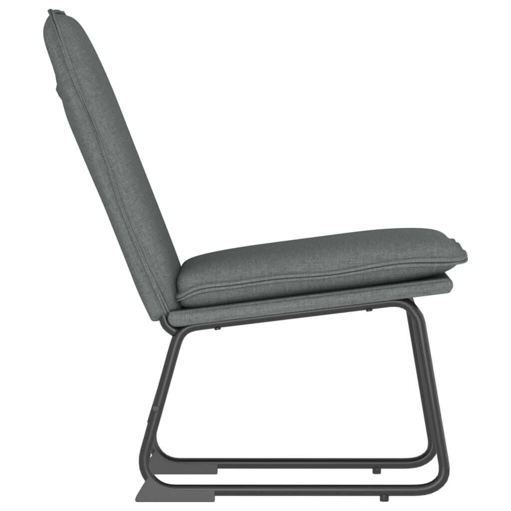 Lounge Chair Dark Grey 52x75x76 cm Fabric Price