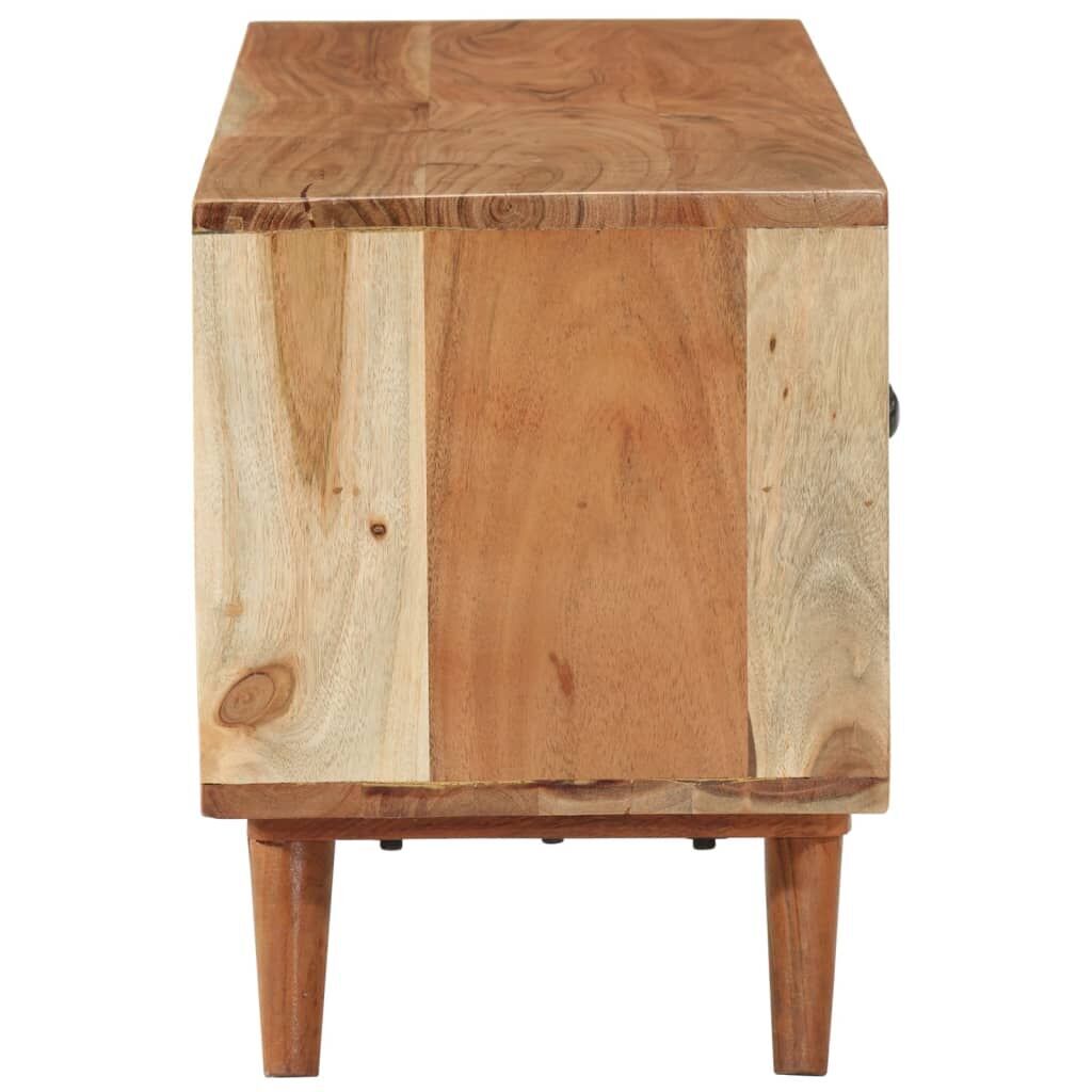 TV Cabinet 112x30x40 cm Solid Wood Acacia Price