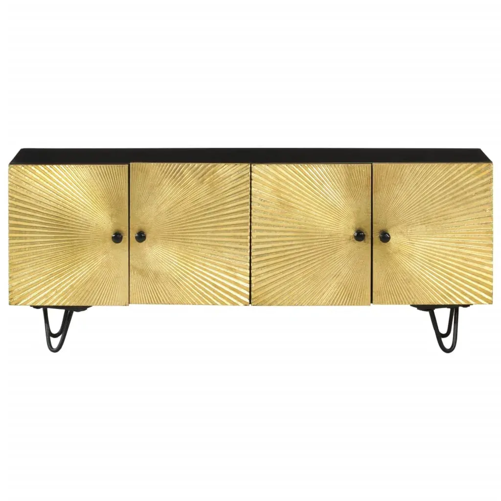 TV Cabinet 110x30x45 cm Solid Wood Mango Price