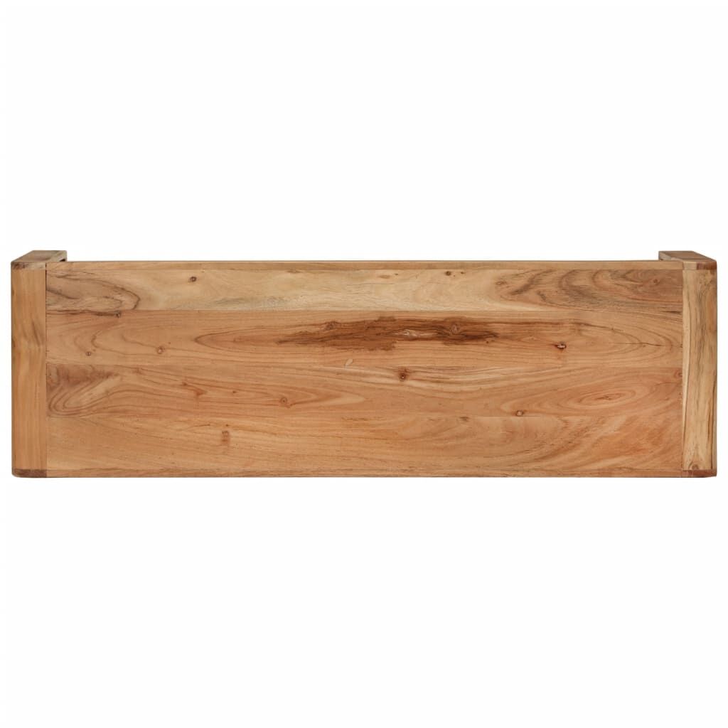 TV Stand 110x33x33 cm Solid Wood Acacia Price