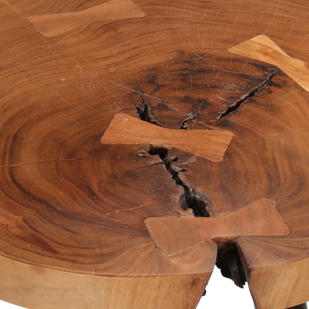Log Bar Table Ø53x105 cm Solid Wood Acacia Price