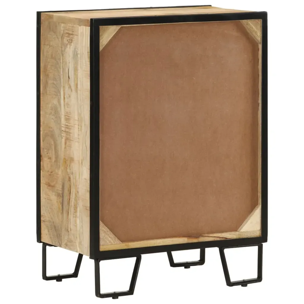 Sideboard with 2 Drawers 53x31x72 cm Solid Wood Mango and Iron Price
