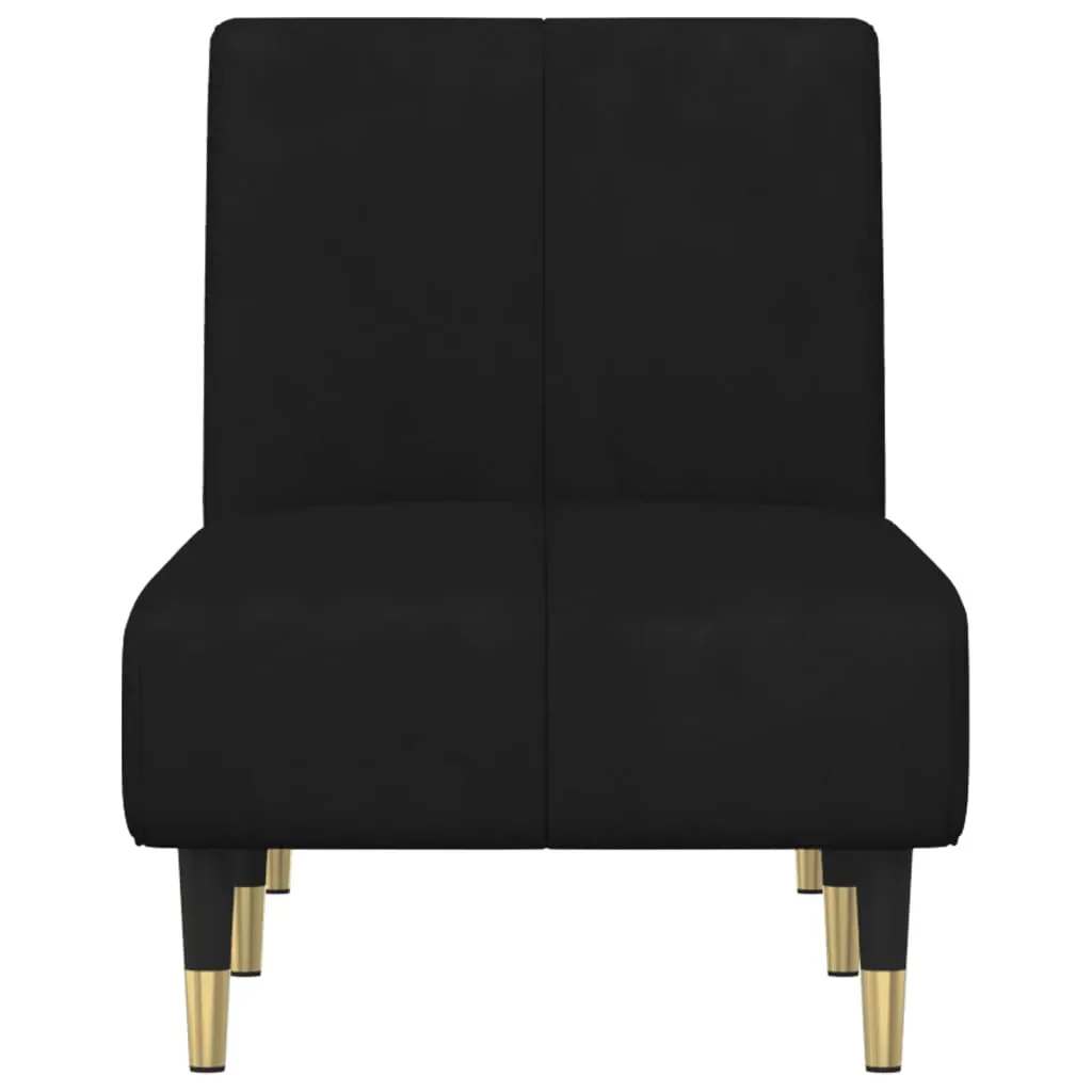Chaise Longue Black Velvet Price