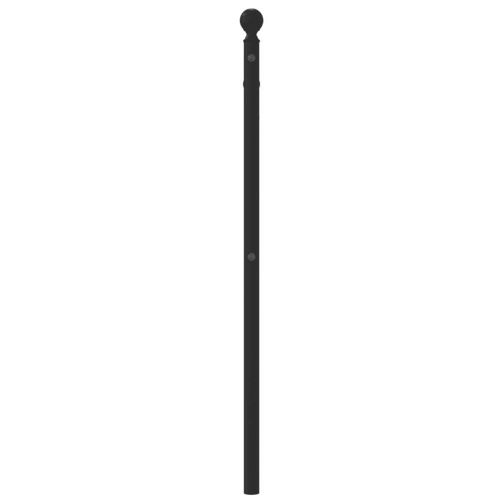 Metal Headboard Black 107 cm King Single Price