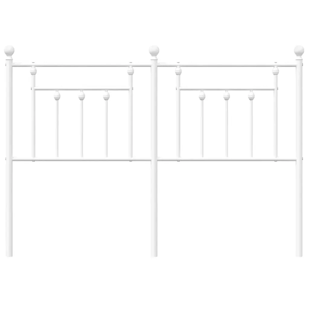 Metal Headboard White 152 cm Queen Price