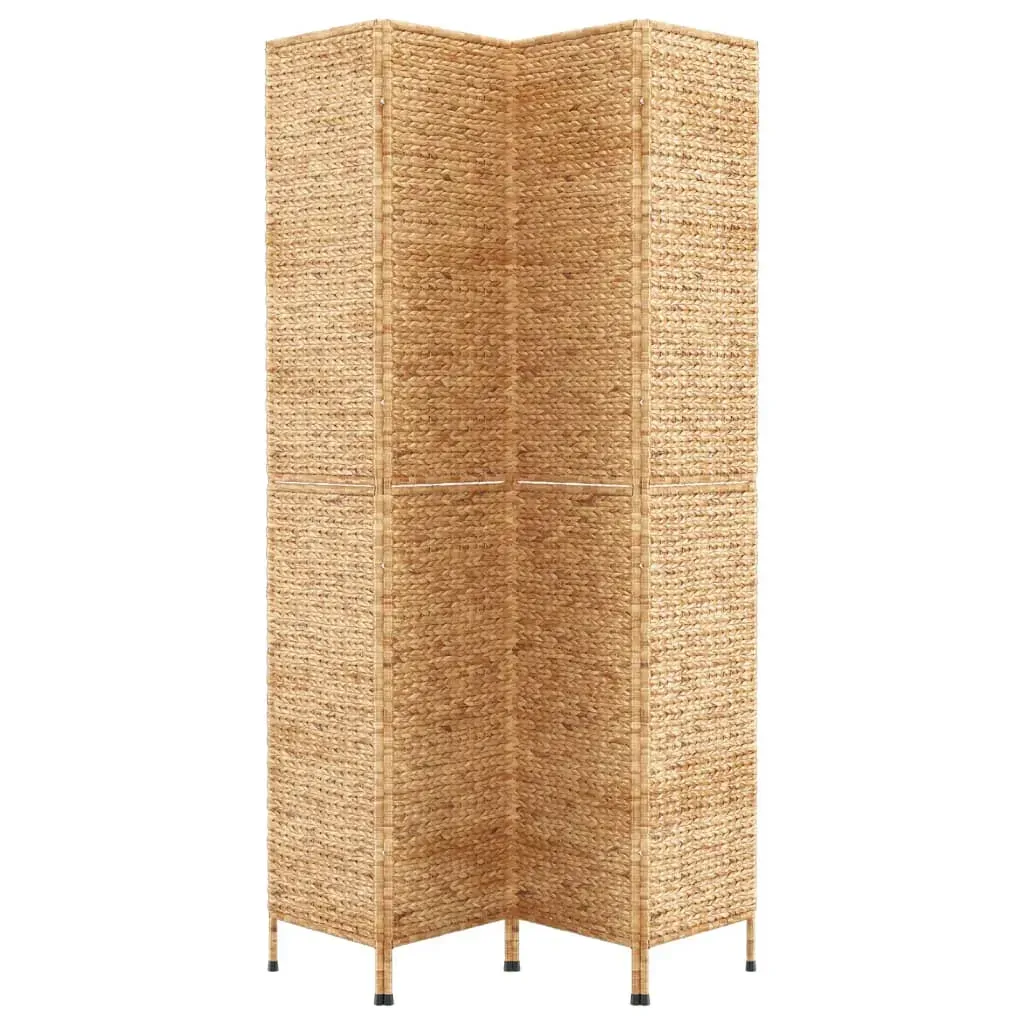 Room Divider 4-Panel 163x180 cm Water Hyacinth Price