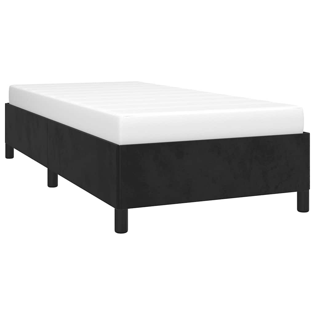 Bed Frame without Mattress Black King Single Size Velvet Price