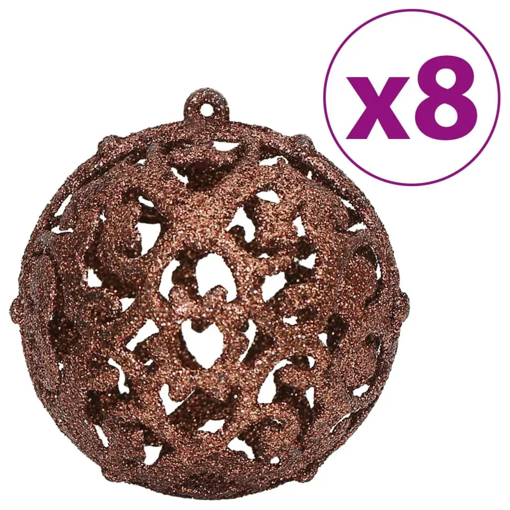 Christmas Baubles 100 pcs Brown 3 / 4 / 6 cm Price