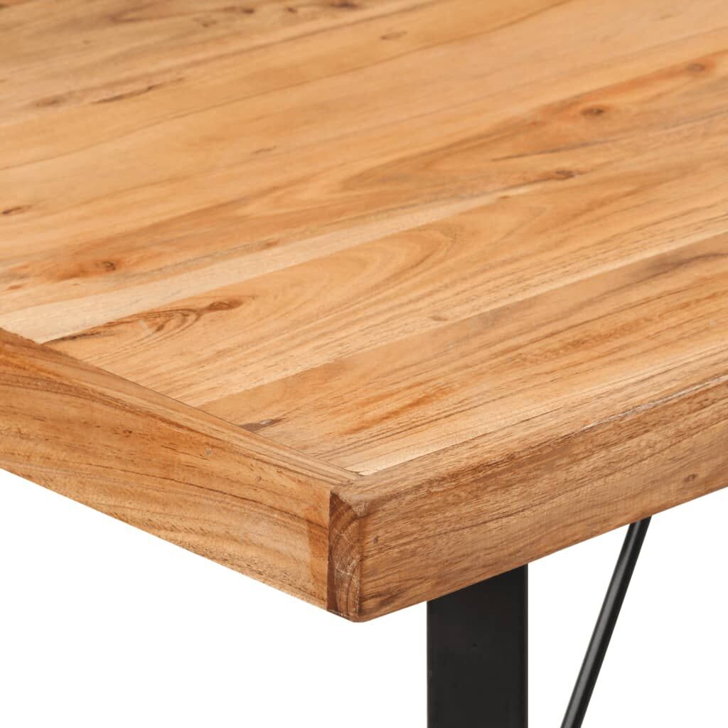 Bar Table 110x55x107 cm Solid Wood Acacia and Iron Price